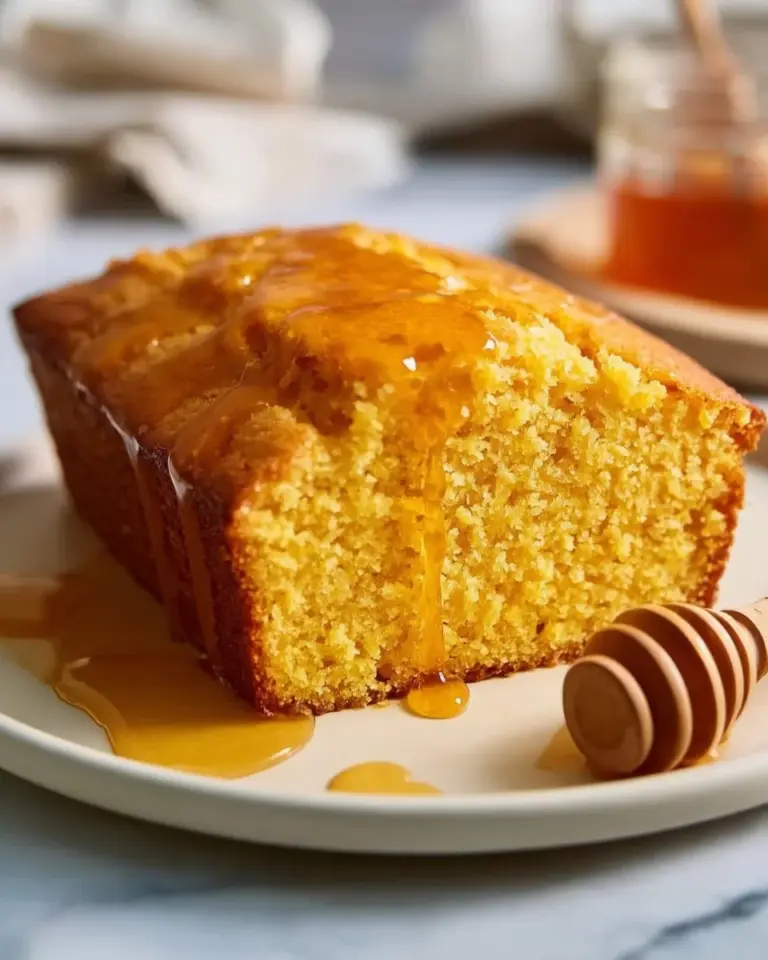 Delicious homemade cornbread squares served on a plate