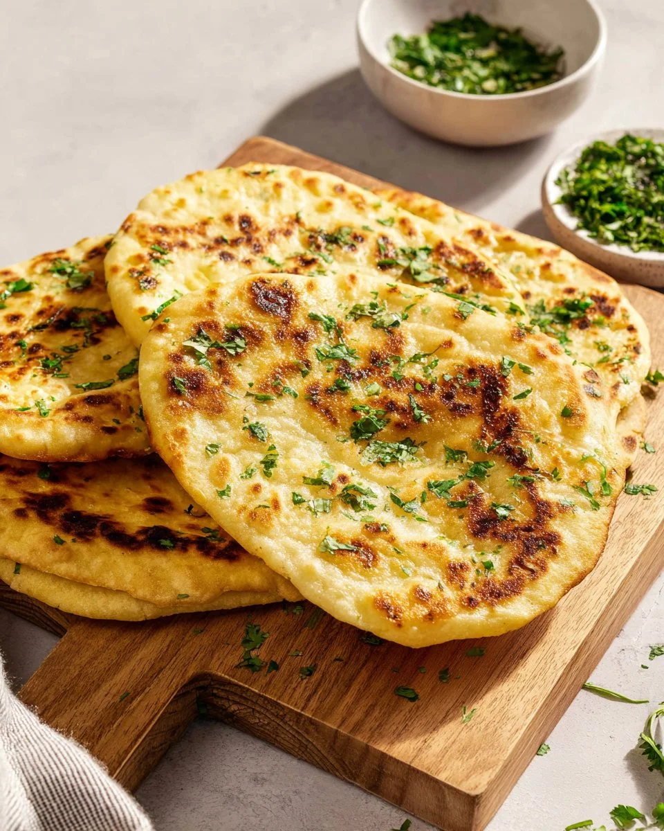 Cottage cheese stuffed pita bread served with fresh vegetables.