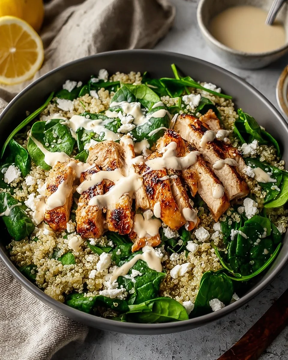 Melt in your mouth Caesar Chicken served with fresh ingredients.