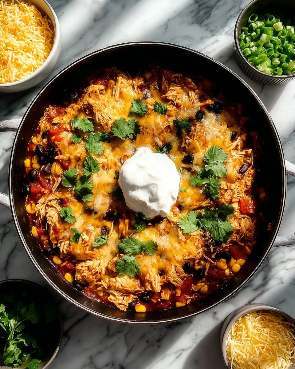 Delicious Pioneer Woman Mexican chicken casserole served in a colorful dish.
