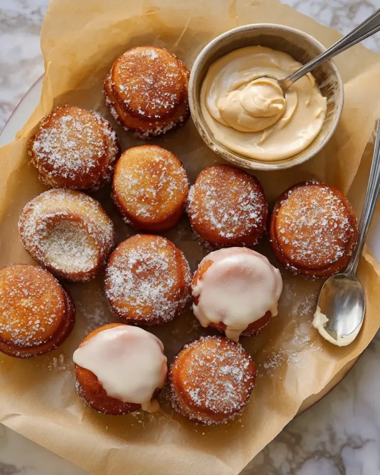 Healthy pumpkin donut holes with a sweet maple glaze on a white plate