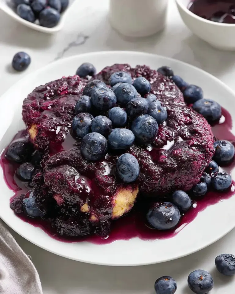 Baked Cream Cheese Blueberry Bombs fresh out of the oven