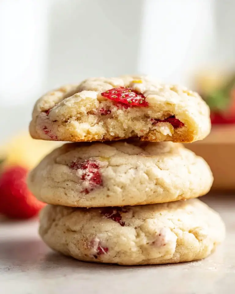 Delicious homemade banana cream cheese cookies on a cooling rack