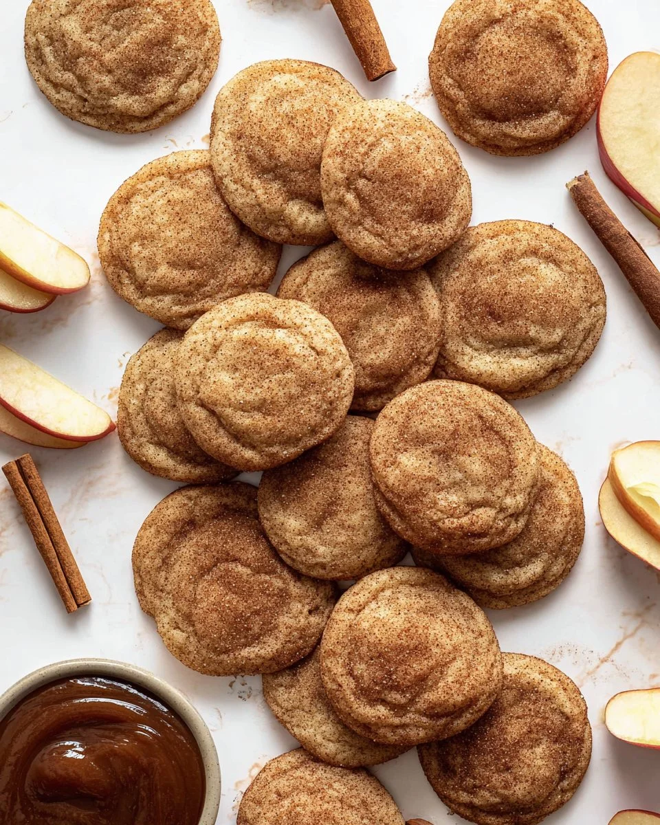 Delicious homemade cinnamon sugar cookies on a plate