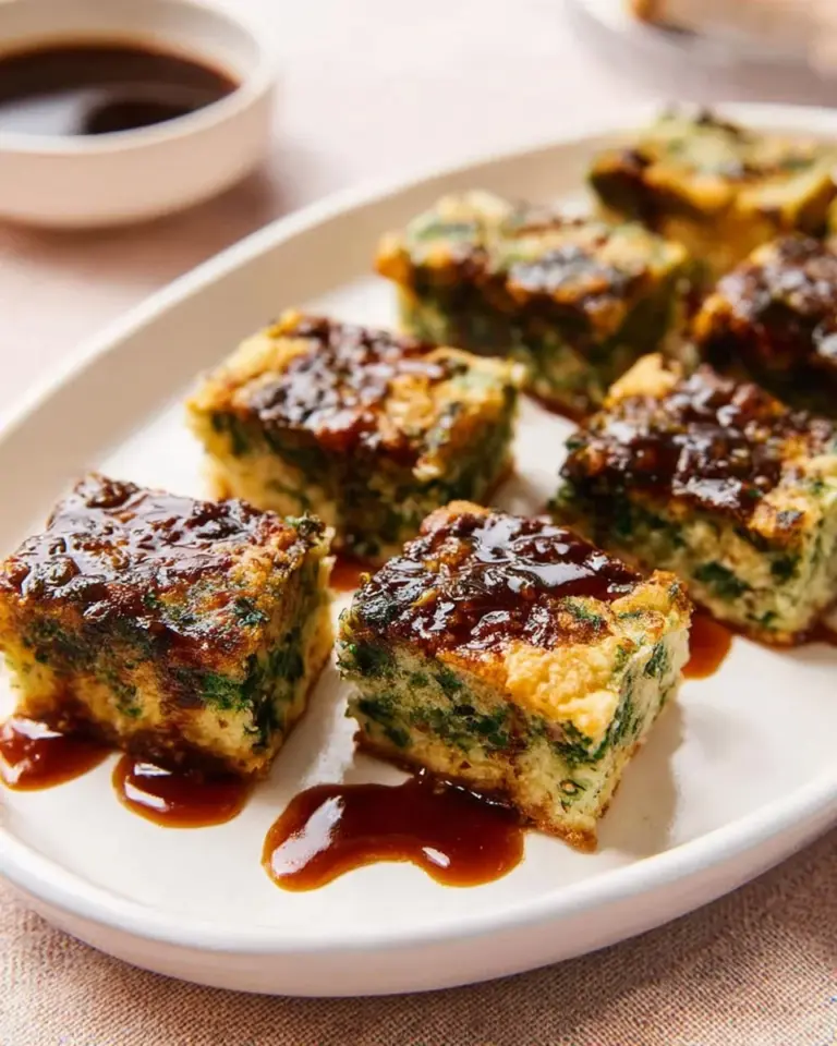 Delicious crispy garlic chive dumplings served with dipping sauce