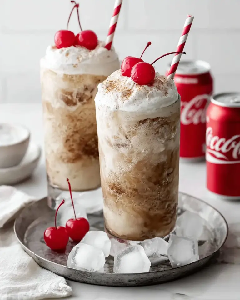 A refreshing glass of fluffy Coke with bubbles and foam.