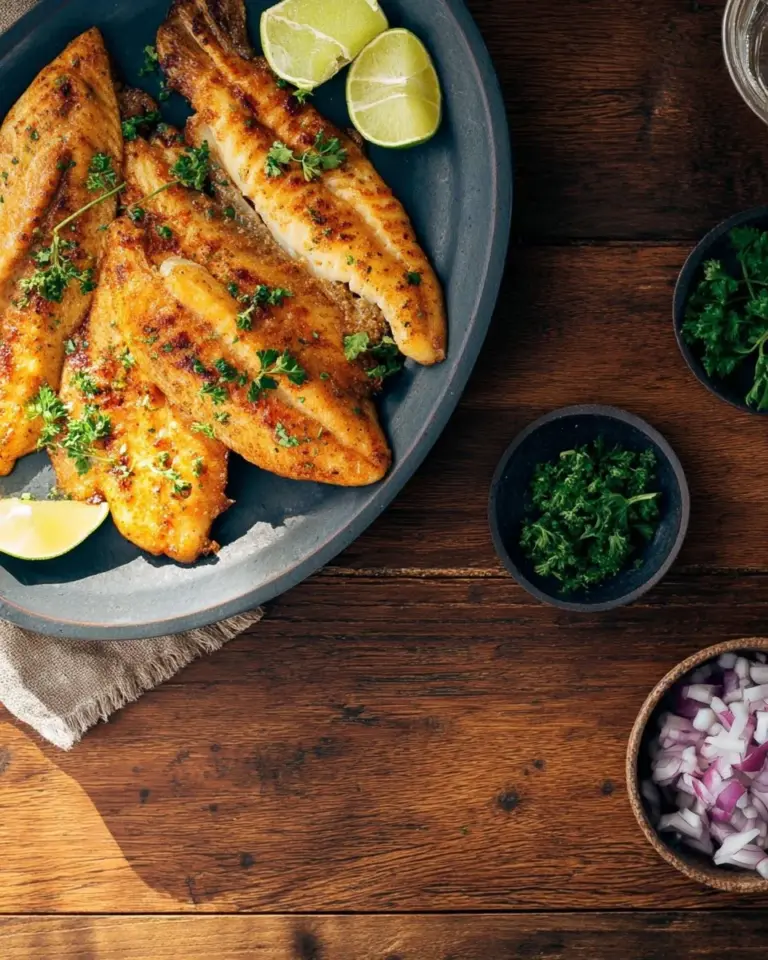 Delicious Kerala Fish Fry recipe featuring crispy fried fish