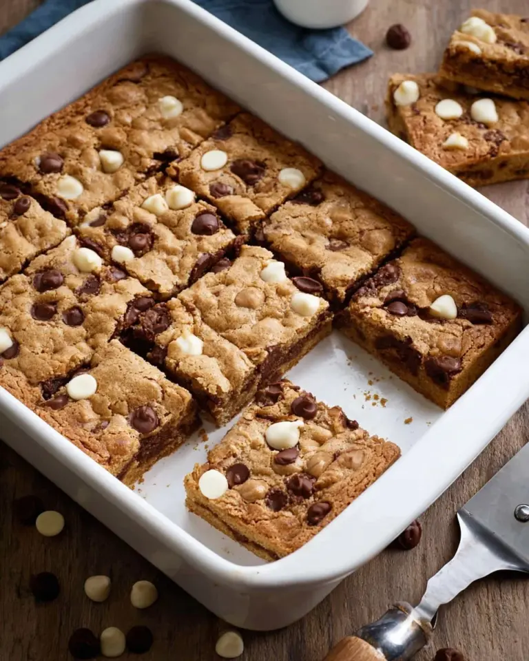 Homemade Marry Me Bars on a rustic table with chocolate and nuts
