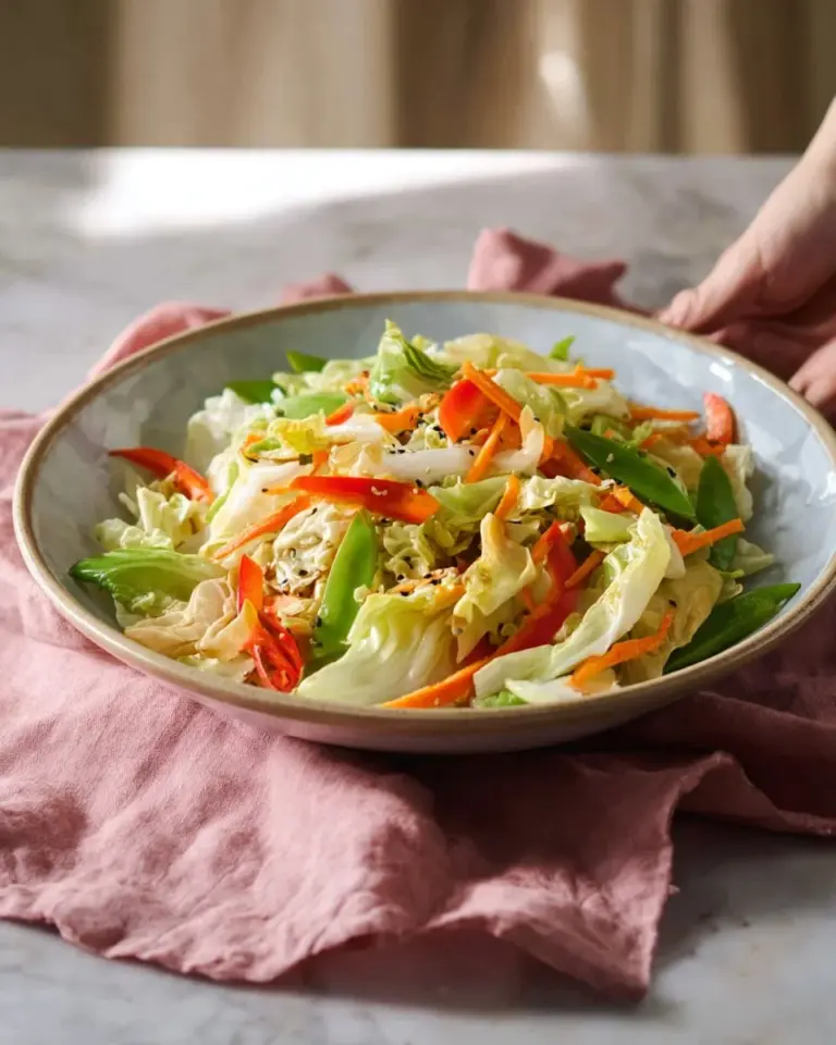 Mixed Vegetable Stir-Fry Pad Pak Ruam with colorful fresh vegetables in a pan