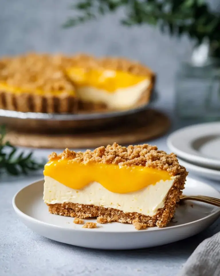 Delicious no bake Mango Cream Pie Filipino Mango Royale dessert
