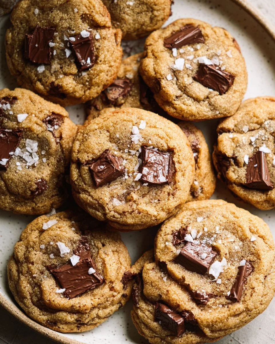 Delicious homemade Toblerone Cookies with chocolate chunks and nougat.