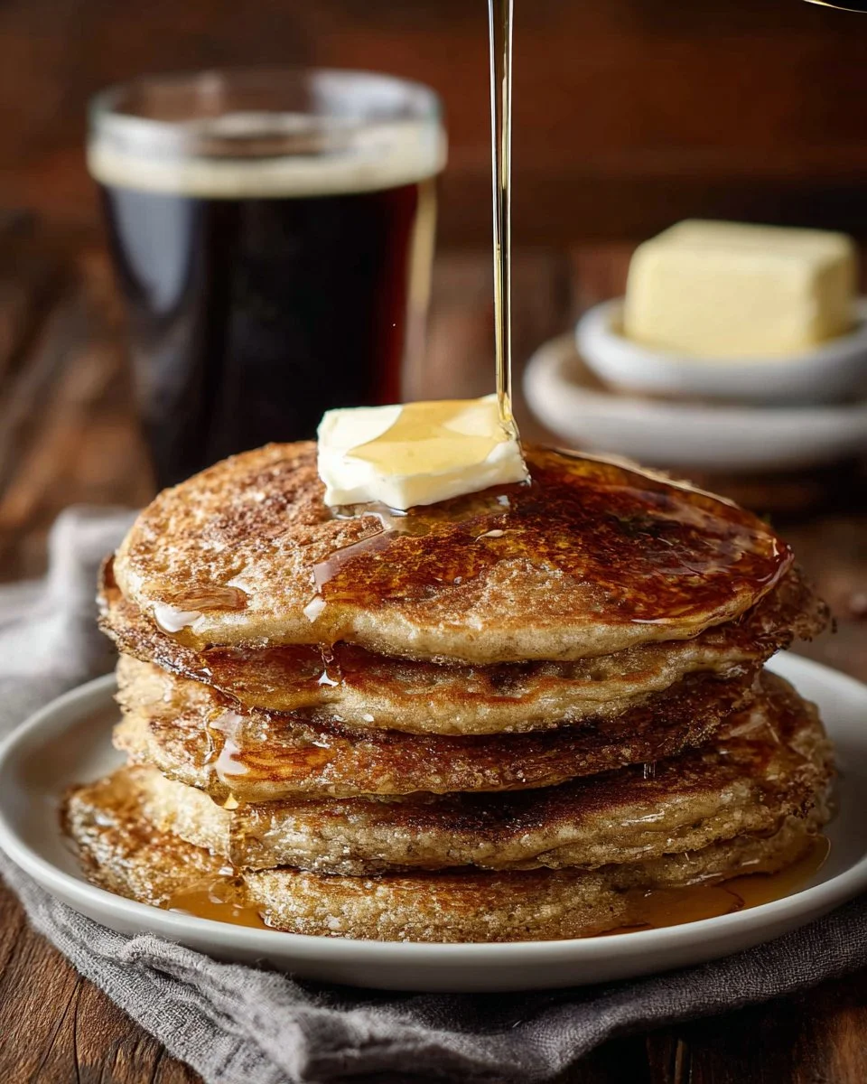 Delicious zucchini pancakes served on a plate with toppings